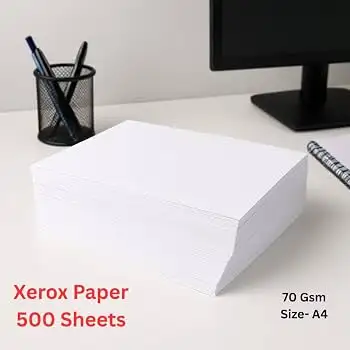 A/4 Xerox Paper 70 GSM ( In 1 Pkt 500 Sheet )