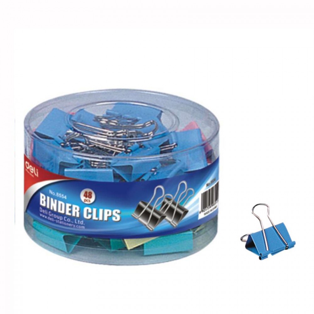 Colored Steel Binder Clips